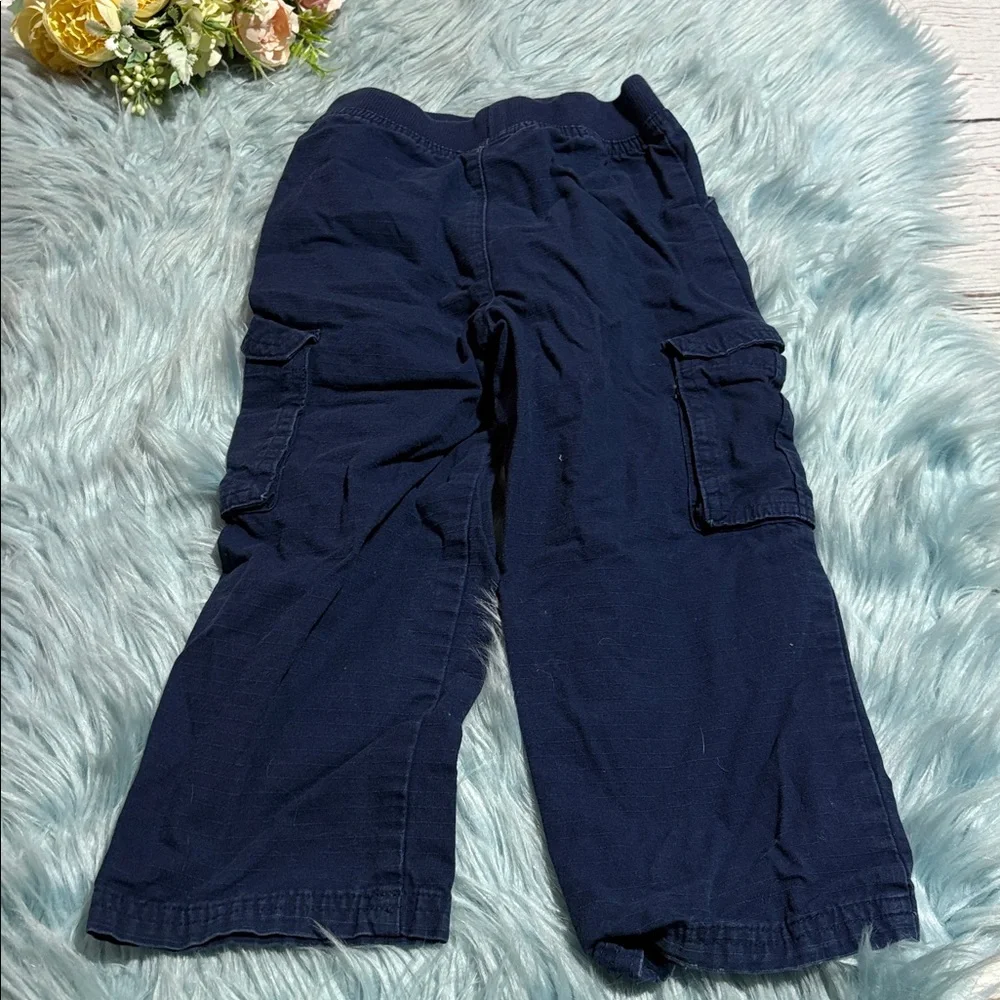Garanimals Dark Blue Kids Cargo Pants sz 4T